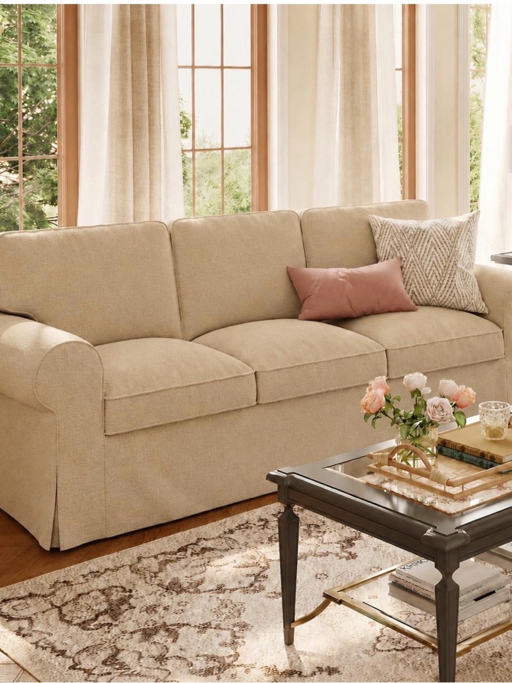 Ikea Light Cream Sofa Cover - Packaged - Picture 6 of 6